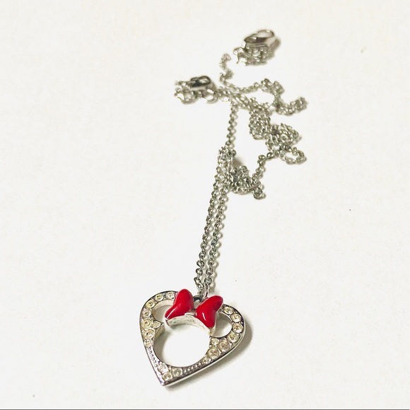 Swavorski Disney Minnie Mouse Necklace - Picture 1 of 2